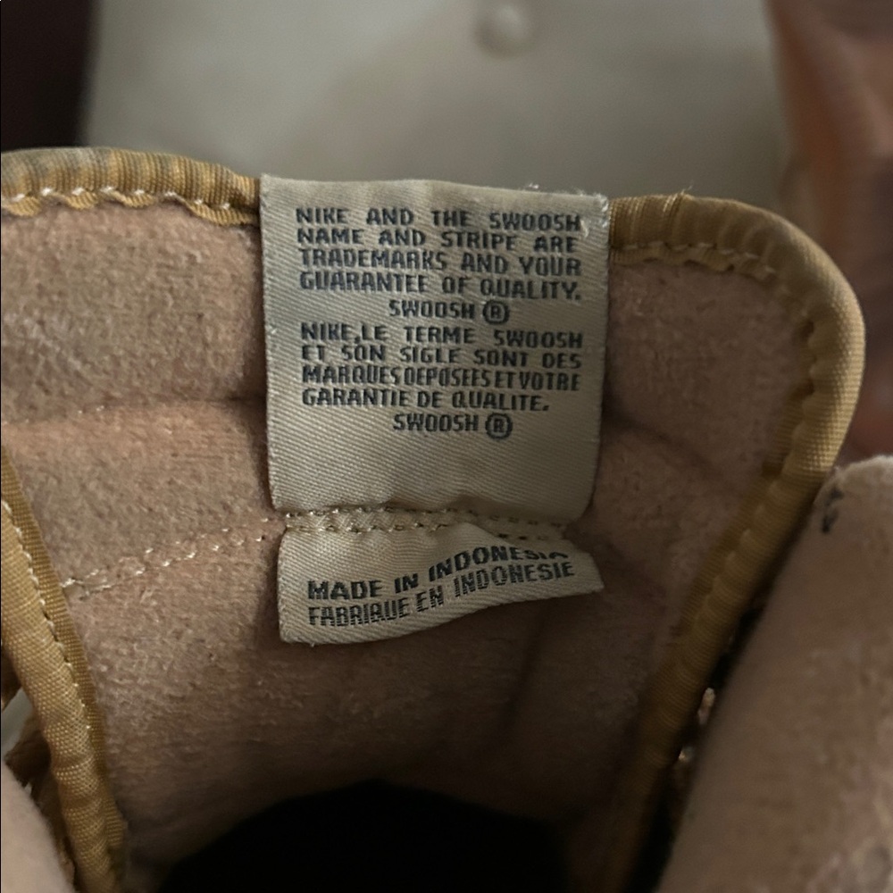 Nike Air Force 1 High Tops in Tan and Brown - Picture 6 of 6